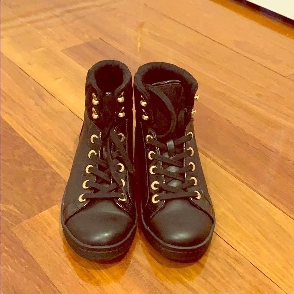 Black HiTop Aldo Shoes